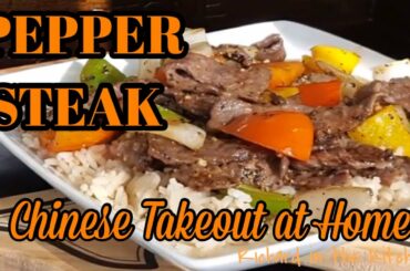 PEPPER STEAK | Chinese Takeout at Home