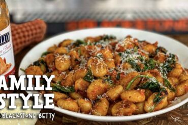 Griddled Gnocchi with Vodka Sauce | Blackstone Griddle