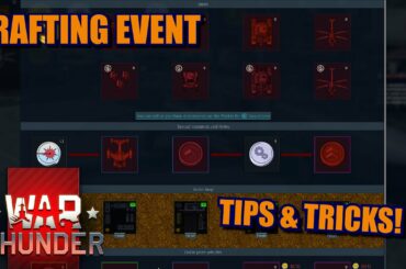 War Thunder THE BATTLE FOR ARACHIS crafting event! How it works and tips and tricks!