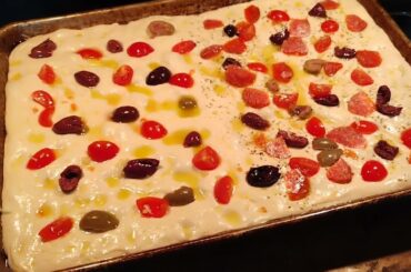 Focaccia Bread more traditional Italian recipe