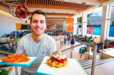 The ALL NEW Connections Eatery And Starbucks Opens At Epcot! Dining At The Hidden Restaurant TuTu