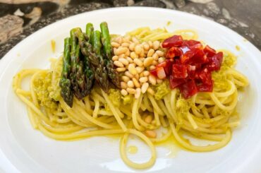 SPAGHETTI ASPARAGUS CREAM made in Italy - pasta alla crema di asparagi