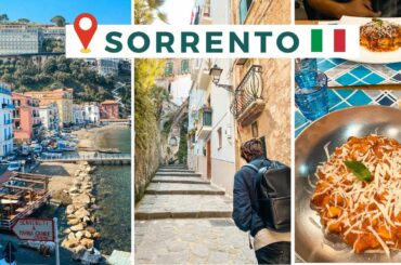 IS SORRENTO BETTER THAN AMALFI? | Sorrento Italy Travel Vlog & Guide 2022 4K  | Prices, Food & More!