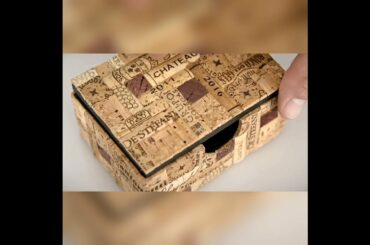 Wine cork art made in Ukraine