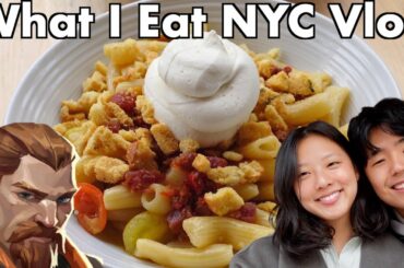 What I Eat in a Day NYC Vlog: Italian Food