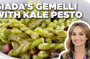 Giada De Laurentiis' Gemelli with Kale Pesto and Olives | Giada At Home | Food Network
