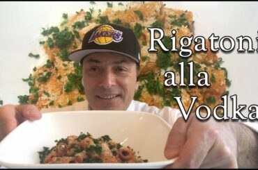 Italian Food Recipe: Rigatoni alla Vodka with Chef G.S. Argenti
