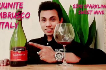 RIUNITE LAMBRUSCO, ITALIAN SWEET RED WINE...