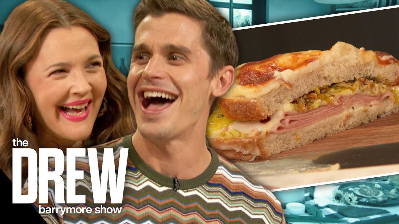 Antoni Porowski Teaches Drew How to Make a Croque Monsieur with a "Signore" Italian Twist Antoni Porowski Teaches Drew How to Make a Croque Monsieur with a "Signore" Italian Twist