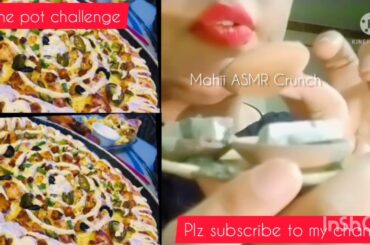 One pot challenge #onepotmeal #crunch #kfc #clay #asmr #multanimitti #claypot #slatepencil