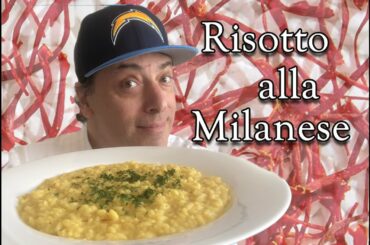Italian Food Recipe: Risotto alla Milanese (Saffron Risotto) with Chef G.S. Argenti