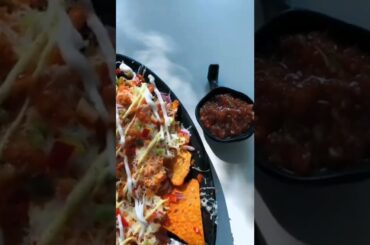 Mexican Nachos + Salsa || #mexican #nacho #nachos #salsa #shorts #food #italian || Foodnation.inc