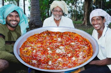 Dominos Veg Pizza | Pizza | Italian Food Recipe | Pizza without Oven | Serving Kitchen