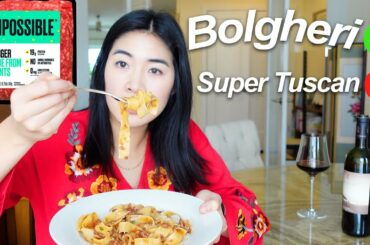 Impossible Meat Pasta Recipe - Why we should stop saying Super Tuscan