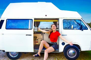 VAN TOUR | Living in a Westfalia Camper Van (Tiny Home On Wheels)