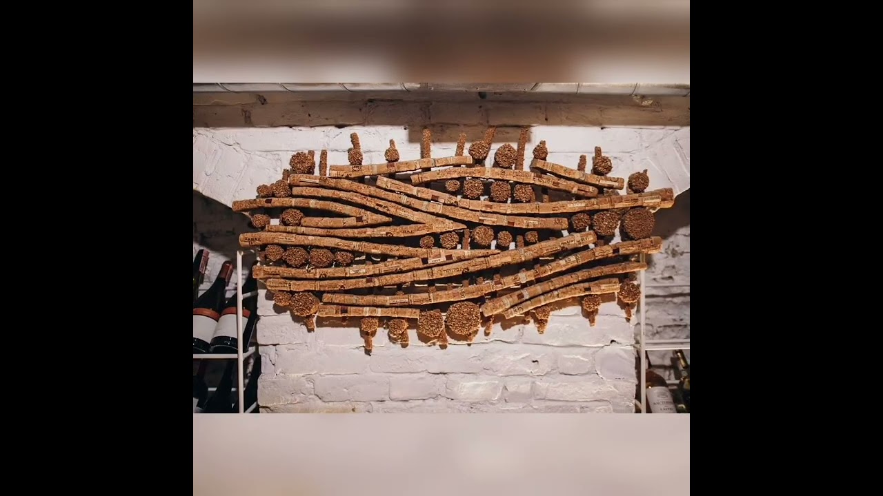 Wine cork art made in Ukraine andmade. Wine cork art made in Ukraine andmade.
