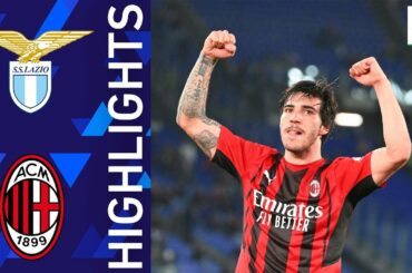 Lazio 1-2 Milan | Tonali wins it at the death for Milan! | Serie A 2021/22