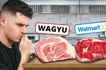 $10 Walmart Steak vs. $300 Wagyu Steak
