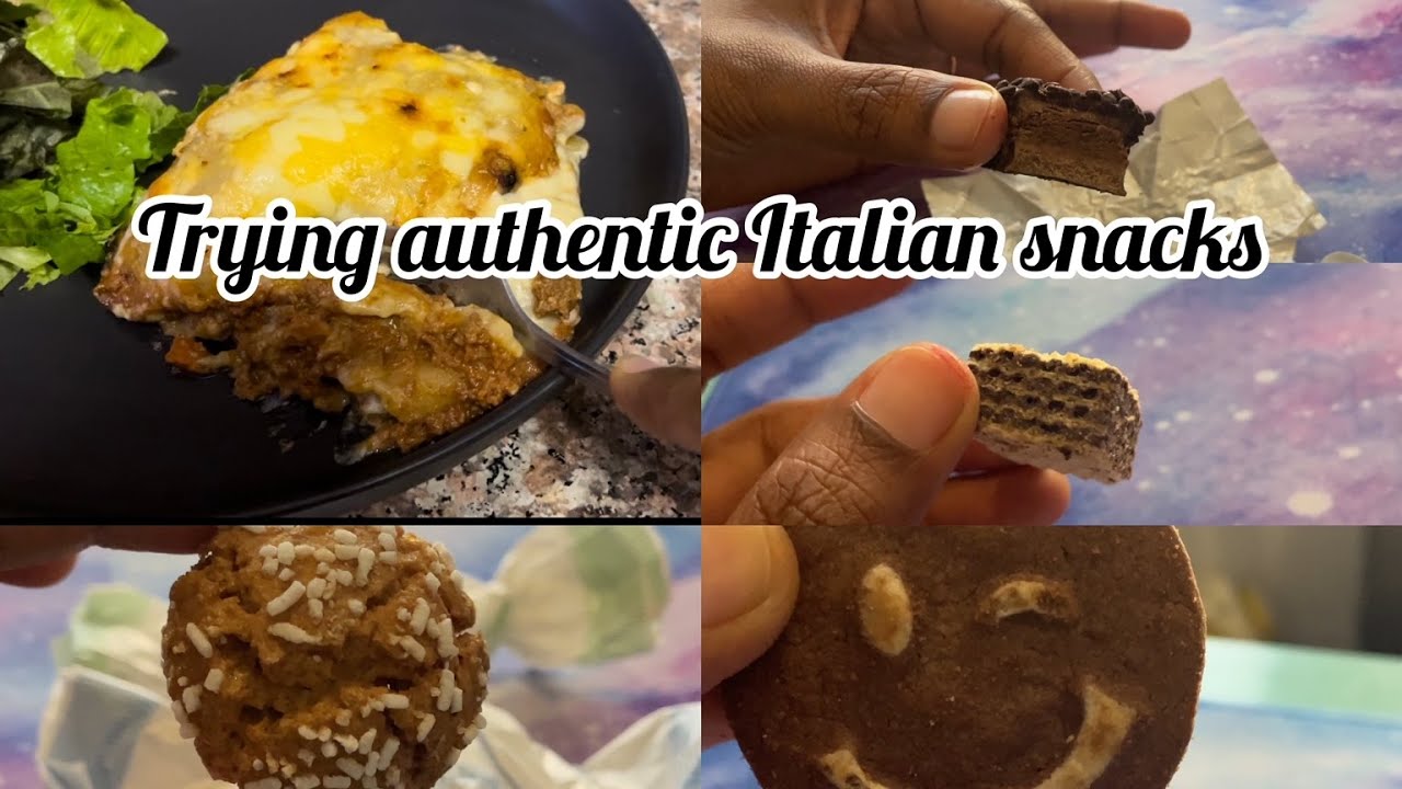 South Africans try authentic Italian snacks || South African youtubers || Italian food South Africans try authentic Italian snacks || South African youtubers || Italian food
