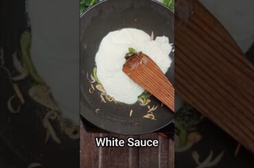 White Sauce Pasta#shorts #streetfood #italianfood #pasta #whitesaucepasta #subscribe #like