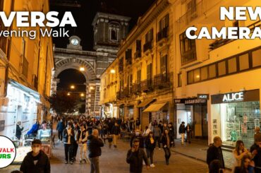 Evening Walk- NEW CAMERA TEST in Aversa, Italy - 4/23/2022 - 4K UHD