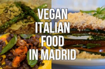 Vegan Italian Food in Madrid, Spain!