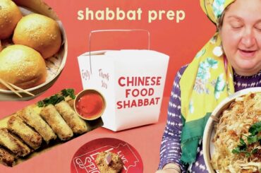 SHABBAT PREP- Chinese food kosher recipes! Sheet pan cashew chicken, eggrolls, fortune cookies mmm..