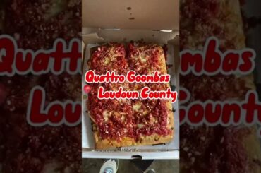 Quattro Goombas in Loudon County - best Virginia winery pizza #shorts