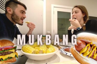 Forcing my Italian husband to eat hotdogs