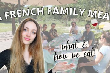 French family dinner! What we eat as a French family // Typical French meals | Edukale