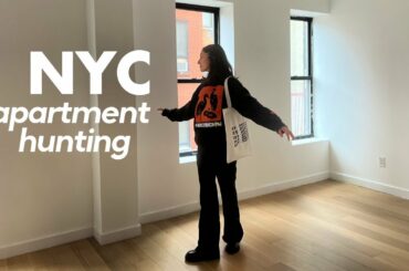 week in my life: apartment hunting in nyc