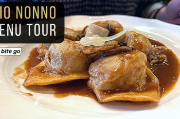 MENU TOUR Mio Nonno Italian Restaurant in Allen, Texas (Life In Dallas) #shorts