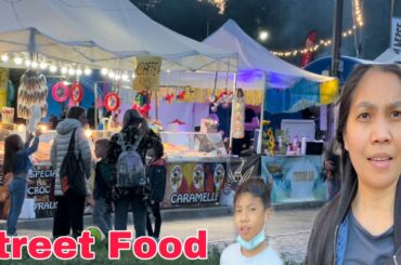 Street food here in Italy || napadaan at napakain kami