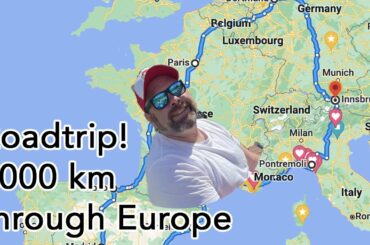 6000 km Roadtrip through Europe - Austria, Italy, France, Spain, Belgium and Germany