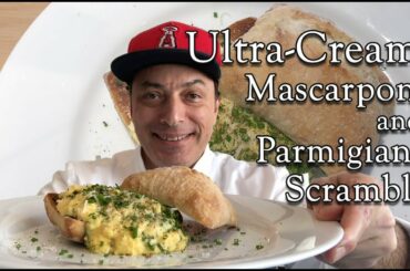 Italian Food Recipe: Ultra-Creamy Mascarpone and Parmigiano Scramble with Chef G.S. Argenti