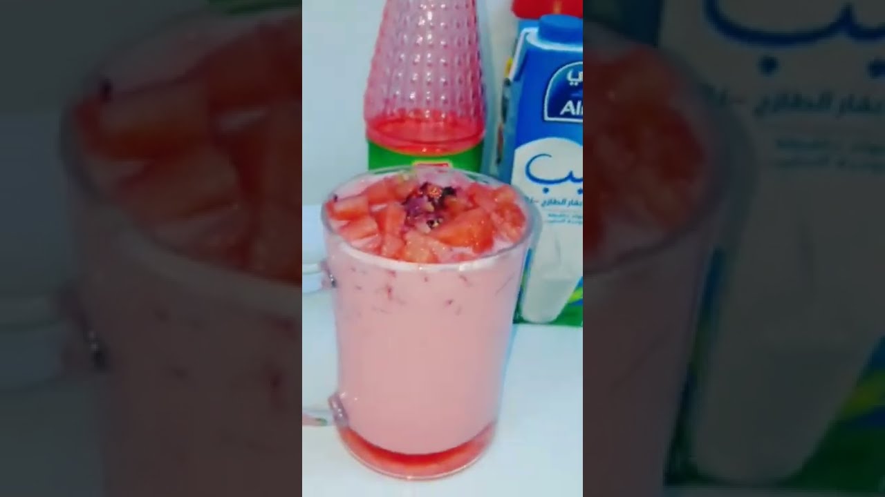 Watermelon Milk Drink recipe | Love Drink recipe #shorts #summerdrinks #drinks #watermelon Watermelon Milk Drink recipe | Love Drink recipe #shorts #summerdrinks #drinks #watermelon