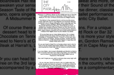 Mother's Day Jersey Shore Entertainment | Michael Carbonaro | Brunch | Renault Winery | Casino