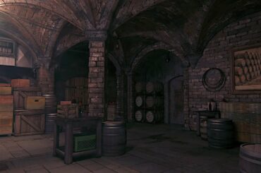 Wine cellar in an italian estate AMBIENCE | Hum, rumble & white noise | Uncharted 4