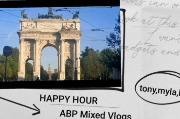 APERITIVO AN ITALIAN TRADITION(pre-meal drink)#ABP Mixed Vlogs#published 050222