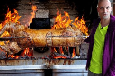 UNREAL!! Roasting a WHOLE LAMB in 3 HOURS!! Street food tour in Ankara, TURKEY