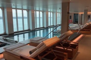 Tour inside Viking Octantis during Great Lakes cruise