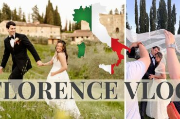 Florence, Italy Vlog | Wine Tasting, Pasta Making & Photographing a Wedding at Castello del Trebbio