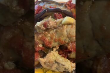 #Shorts | Trader Giotto's Bruschetta Sauce on Fish Eggs and Eggplants Recipe - Italian Food