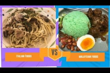 Italian & Malaysian Foods in Hong Kong