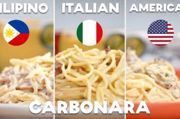 We Blind Test Which is The Best Carbonara with Erwan Heussaff