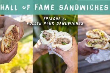 Hall of Fame Sandwiches | Pulled Pork | Italian Roast | Cubano | Summer BBQ | Chef Matt Basile