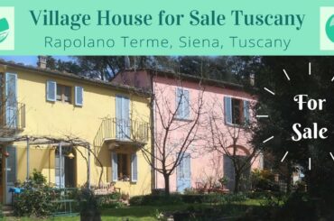Village House for Sale Tuscany | AZ Italian Properties | House for Sale Toscana | Properties Siena