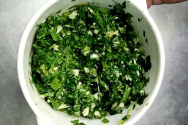 GREMOLATA RECIPE /ITALIAN PARSLEY LEMON GARLIC SAUCE