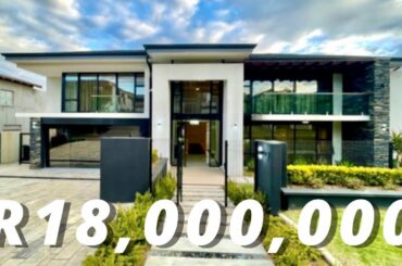 Touring an R18,000,000 CONTEMPORARY FAMILY HOME in Waterfall Country Estate | Luxury Home Tour