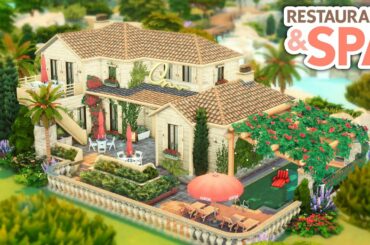 Tartosa Restaurant & Spa // The Sims 4 Speed Build: Collab w/ @MissSimReno